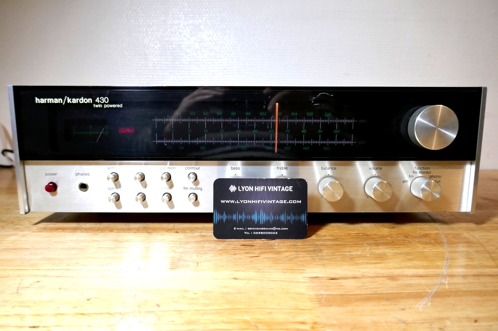 amplificateur amplifier Harman Kardon 430 vintage occasion
