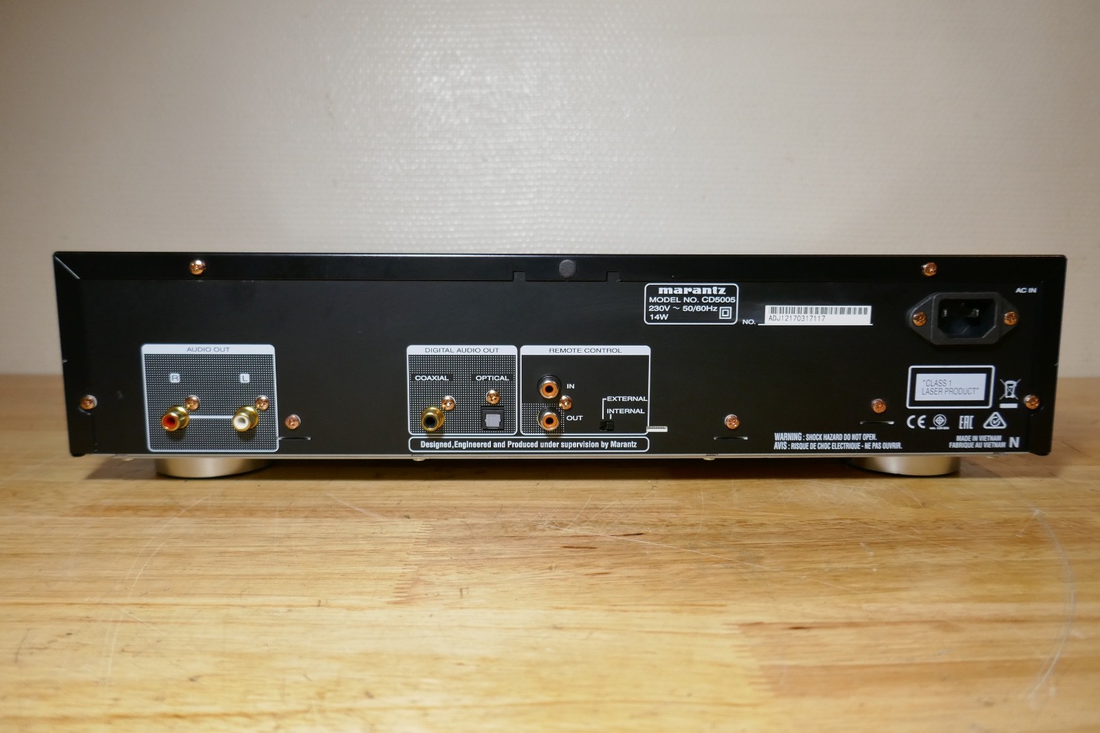 lecteur compact disc player marantz cd5005 occasion