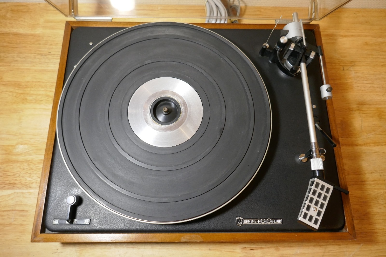 platine vinyle turntable barthe rotofluid vintage occasion