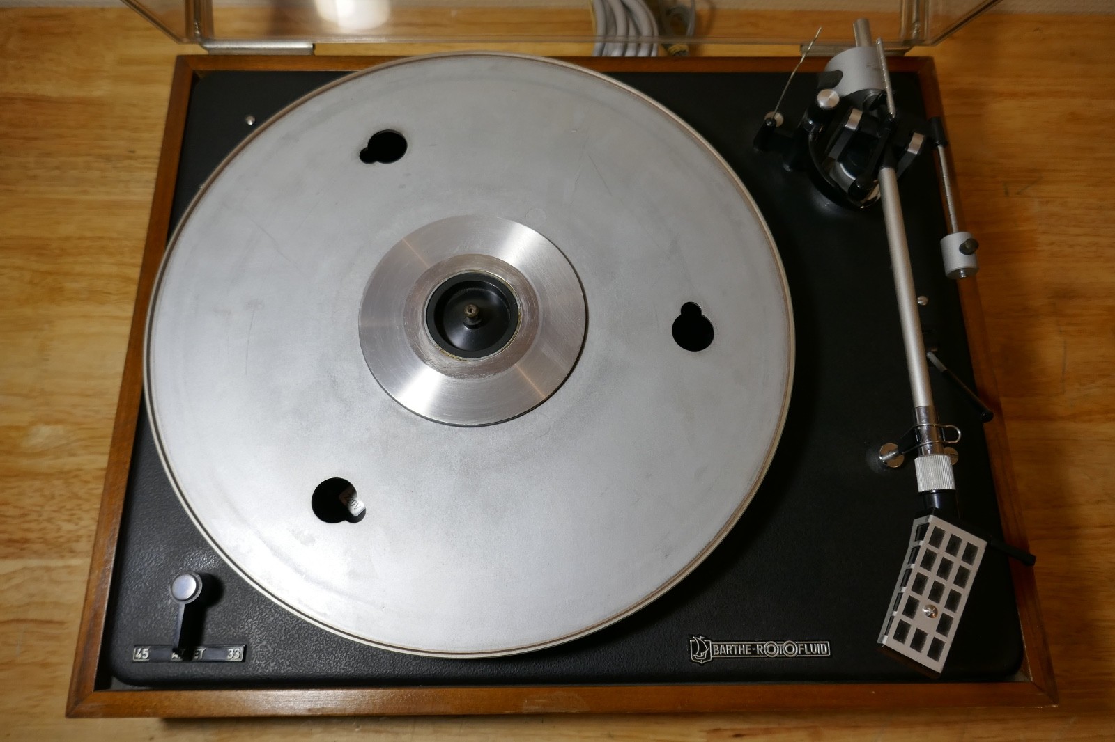 platine vinyle turntable barthe rotofluid vintage occasion