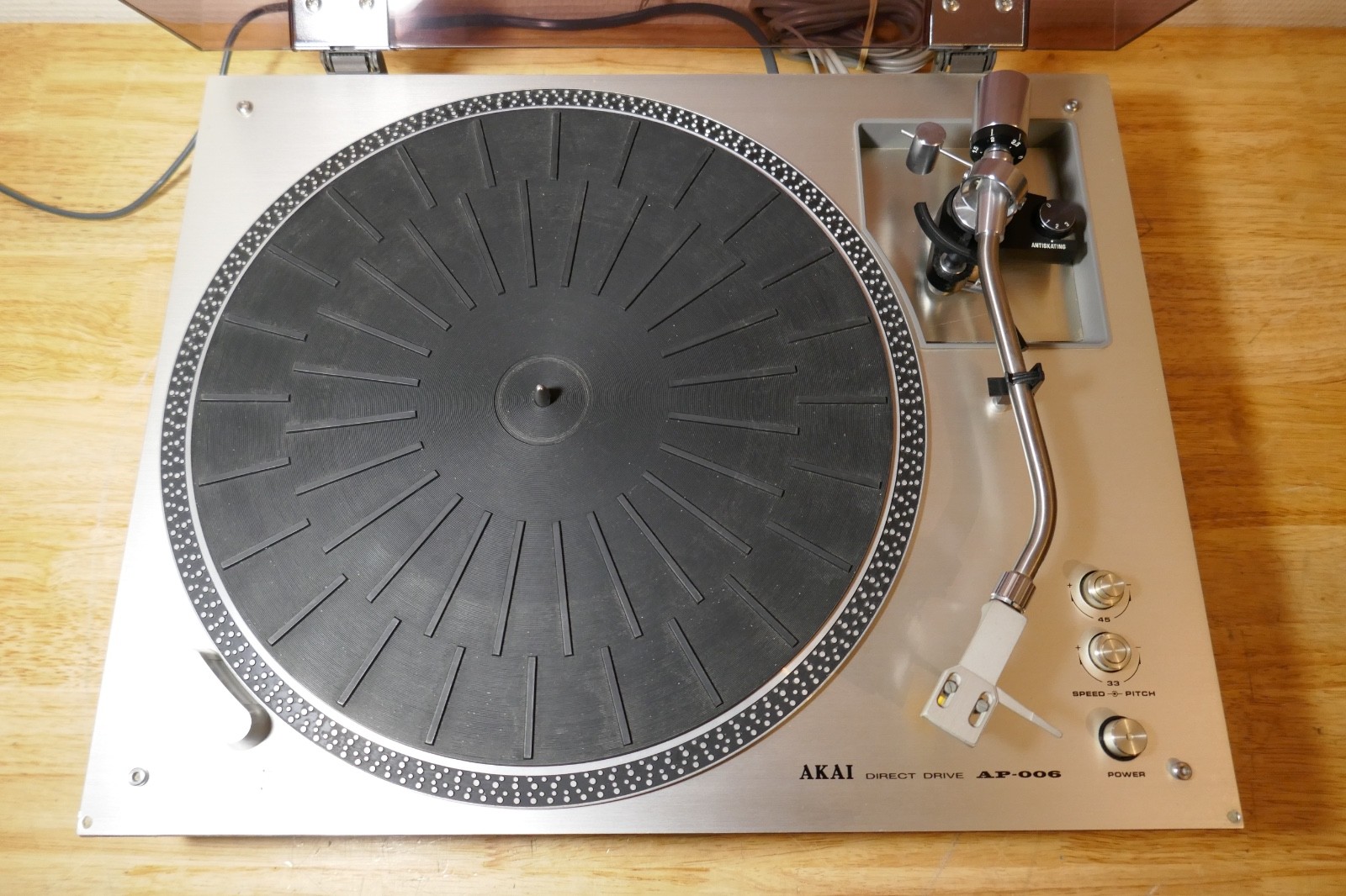 platine vinyle turntable akai ap-006 vintage occasion