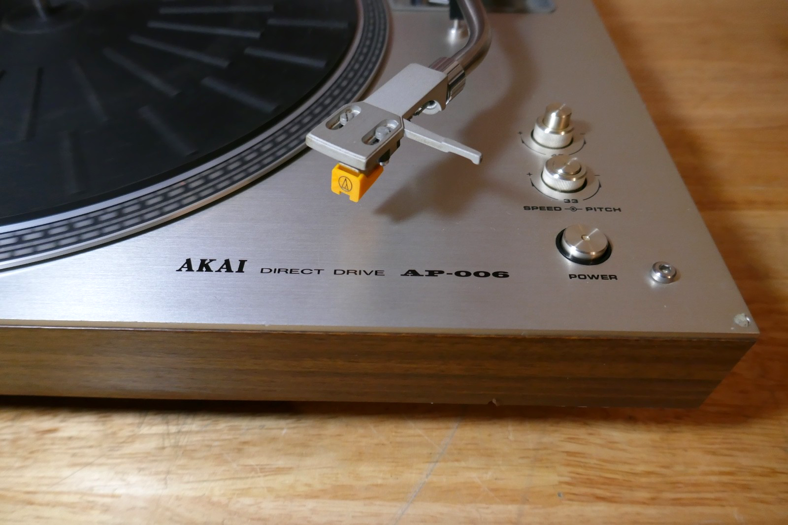 platine vinyle turntable akai ap-006 vintage occasion