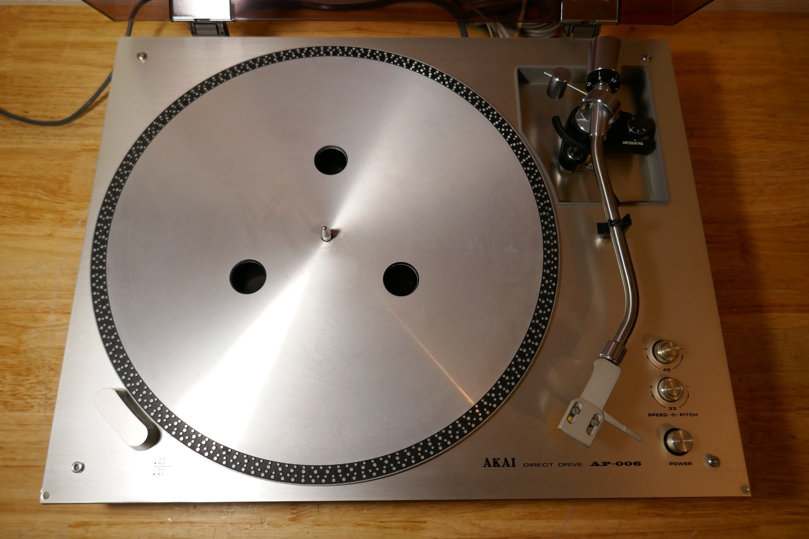 platine vinyle turntable akai ap-006 vintage occasion