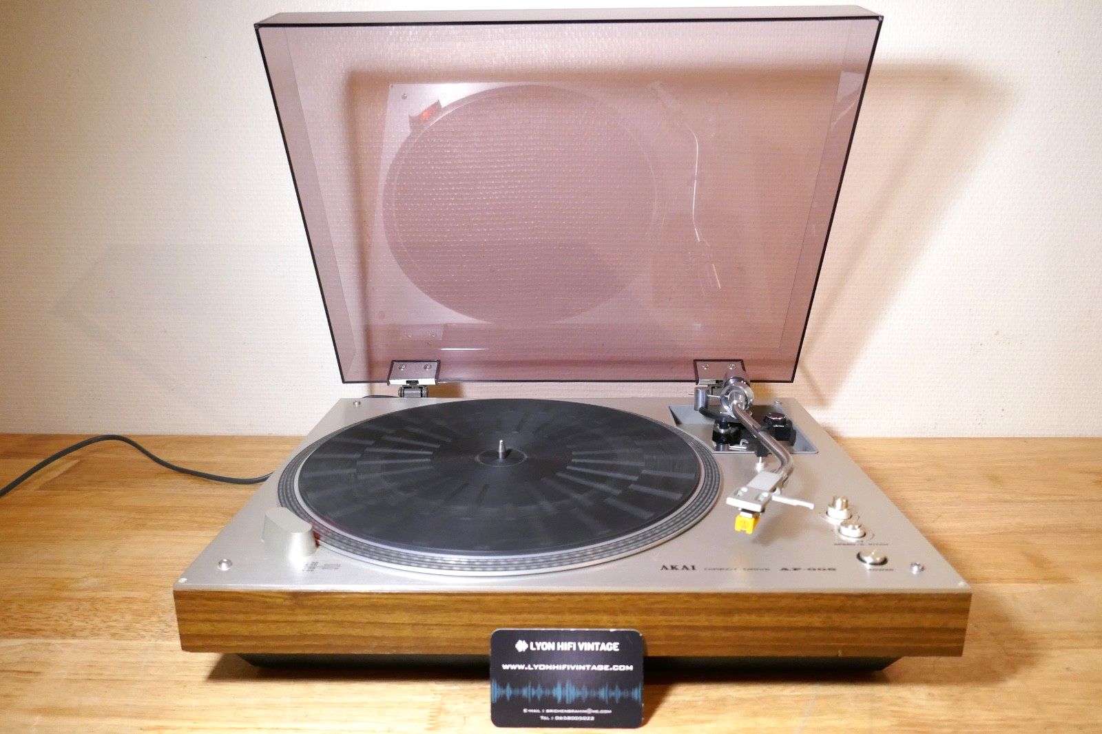 platine vinyle turntable akai ap-006 vintage occasion