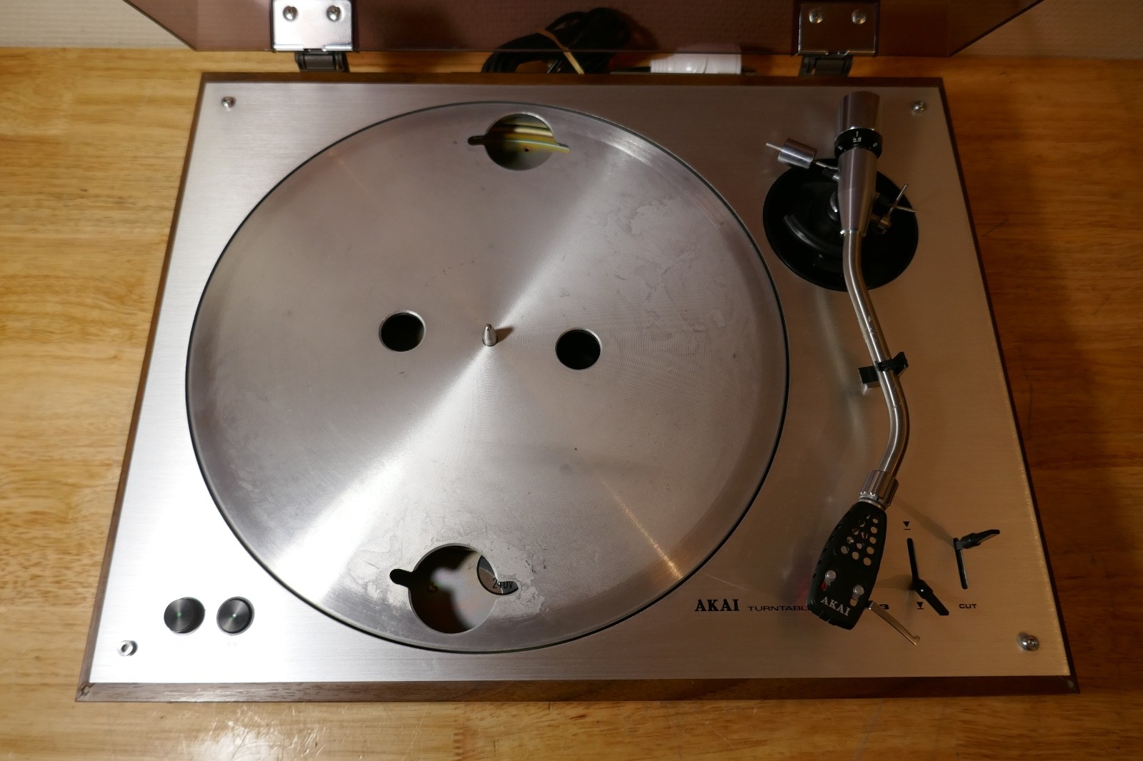 platine vinyle turntable akai ap-003 vintage occasion