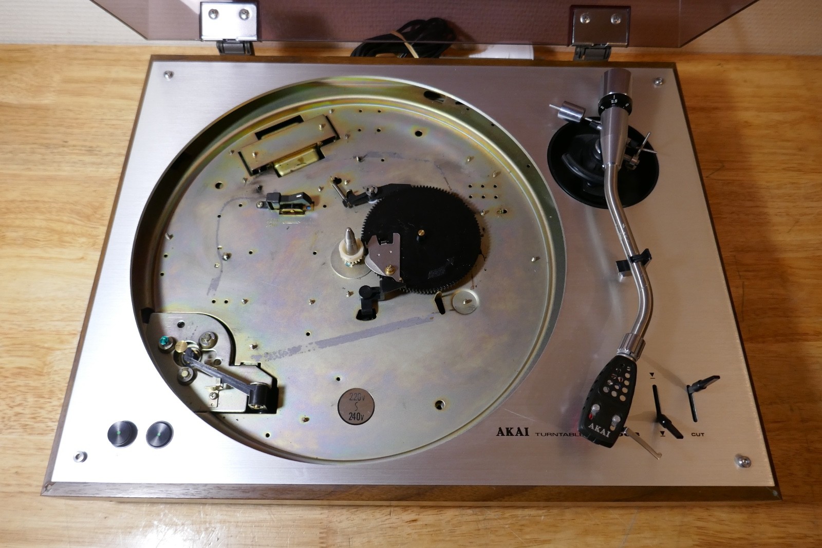 platine vinyle turntable akai ap-003 vintage occasion