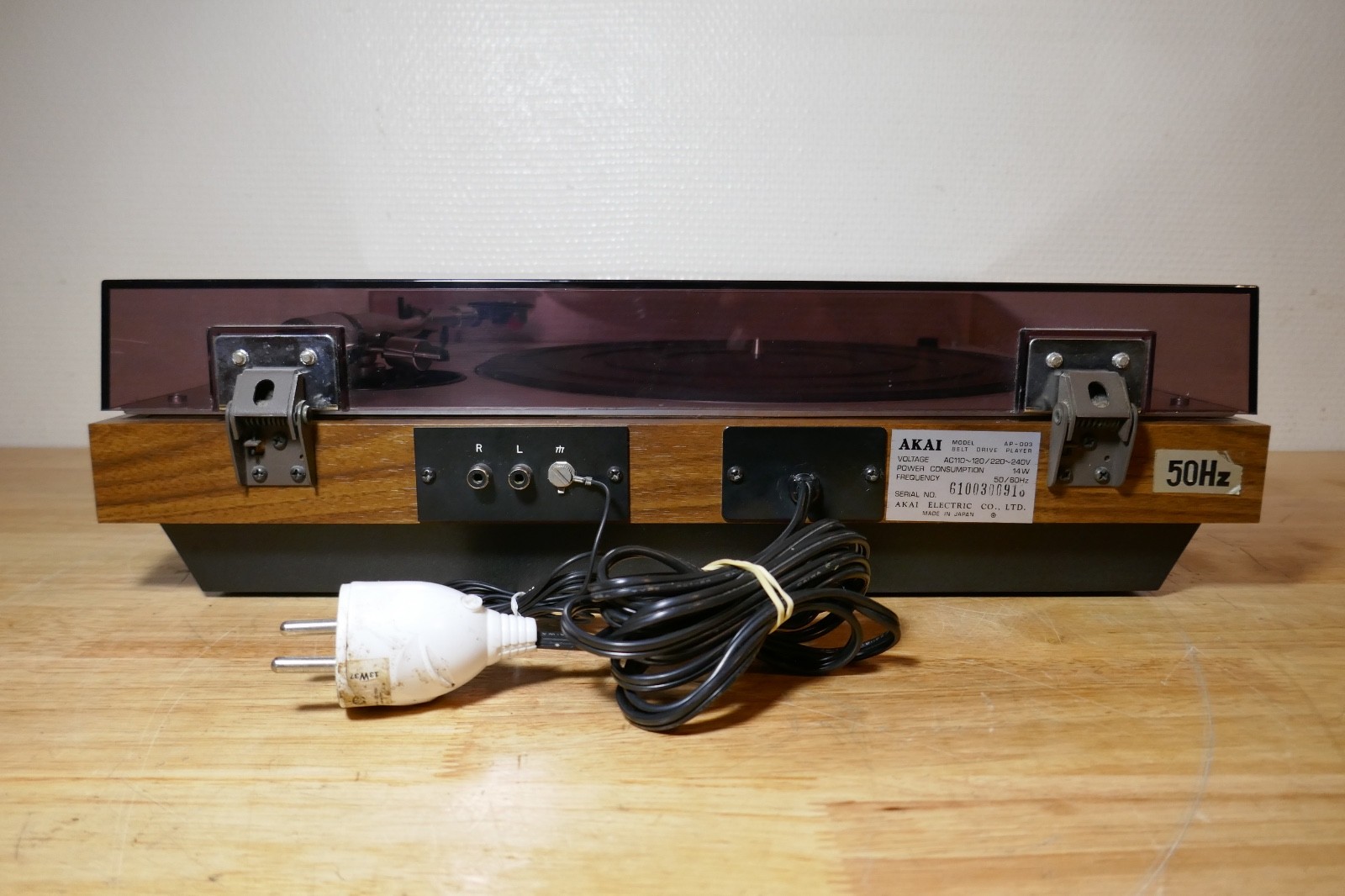 platine vinyle turntable akai ap-003 vintage occasion