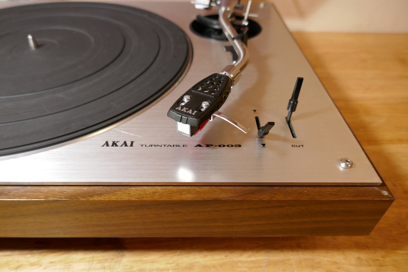 platine vinyle turntable akai ap-003 vintage occasion