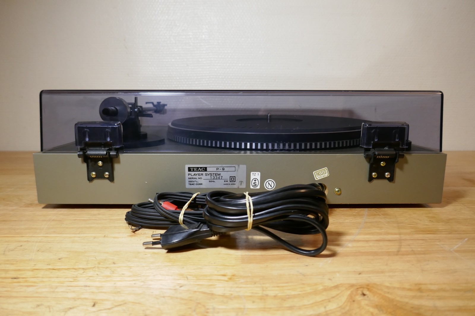 platine vinyle turntable TEAC P-9 vintage occasion