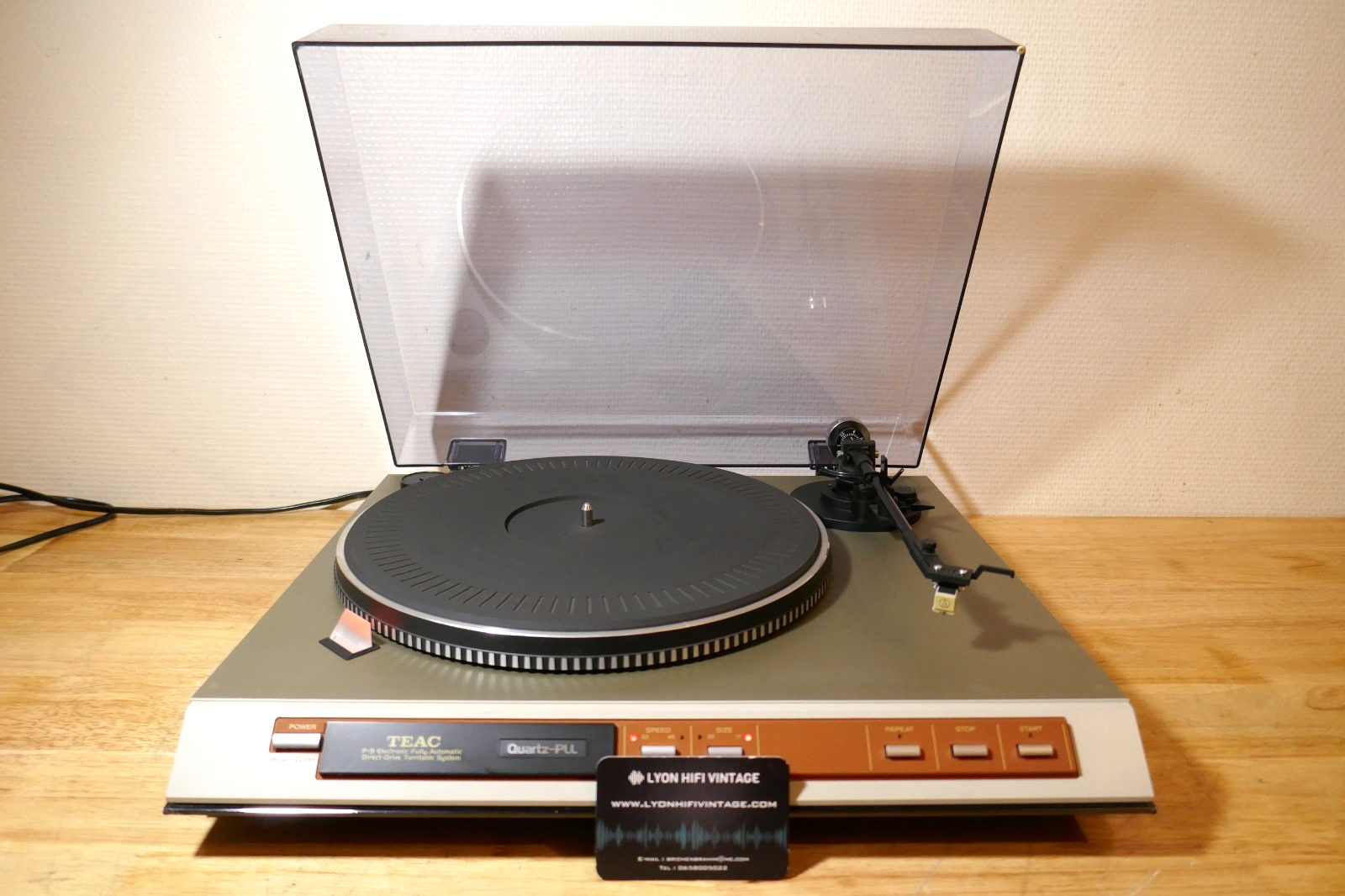 platine vinyle turntable TEAC P-9 vintage occasion