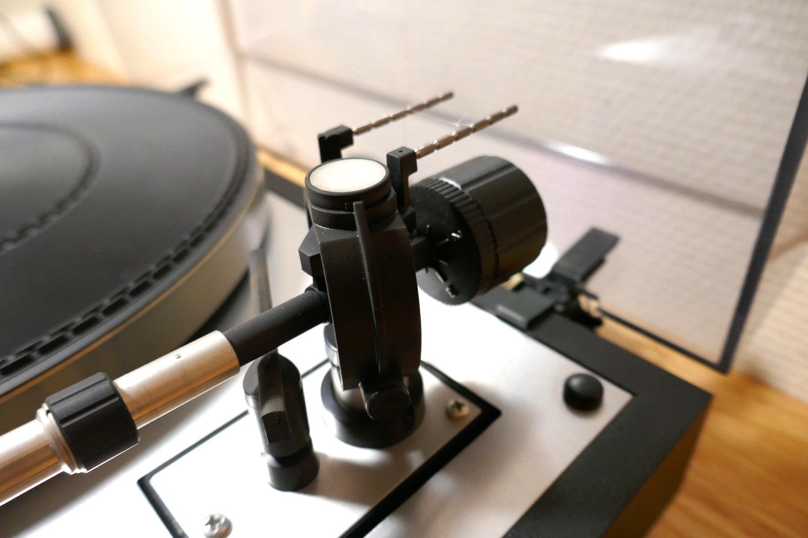 platine vinyle turntable Thorens td 166 mkII vintage occasion