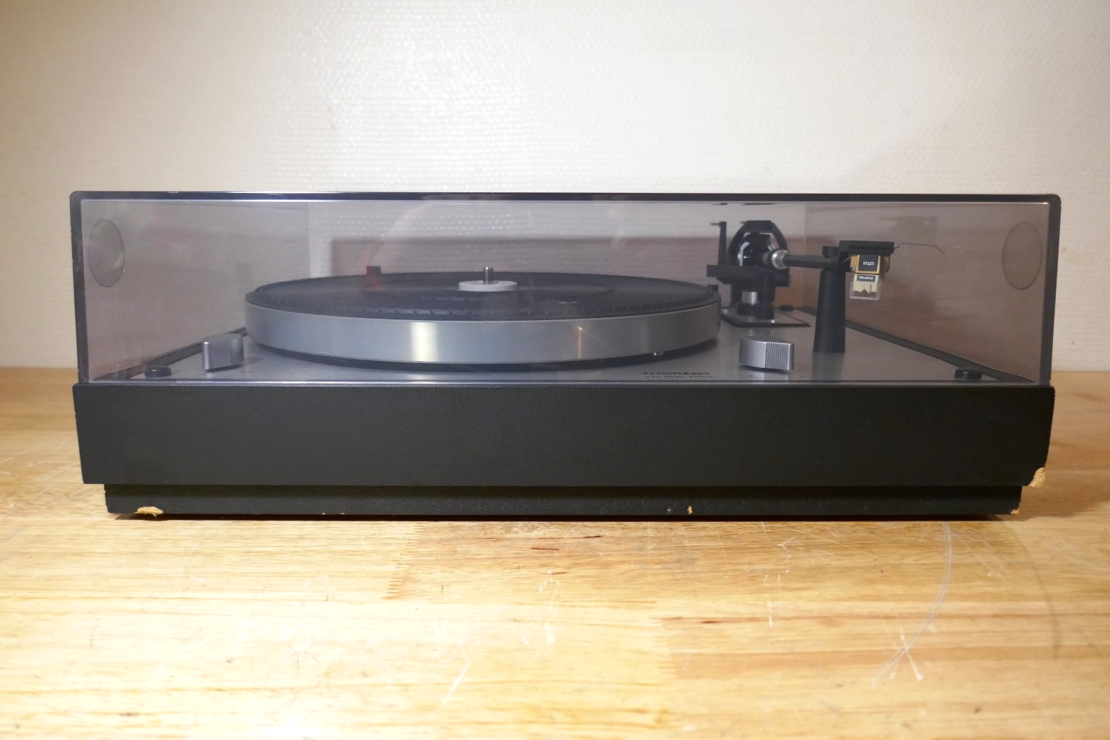 platine vinyle turntable Thorens td 166 mkII vintage occasion
