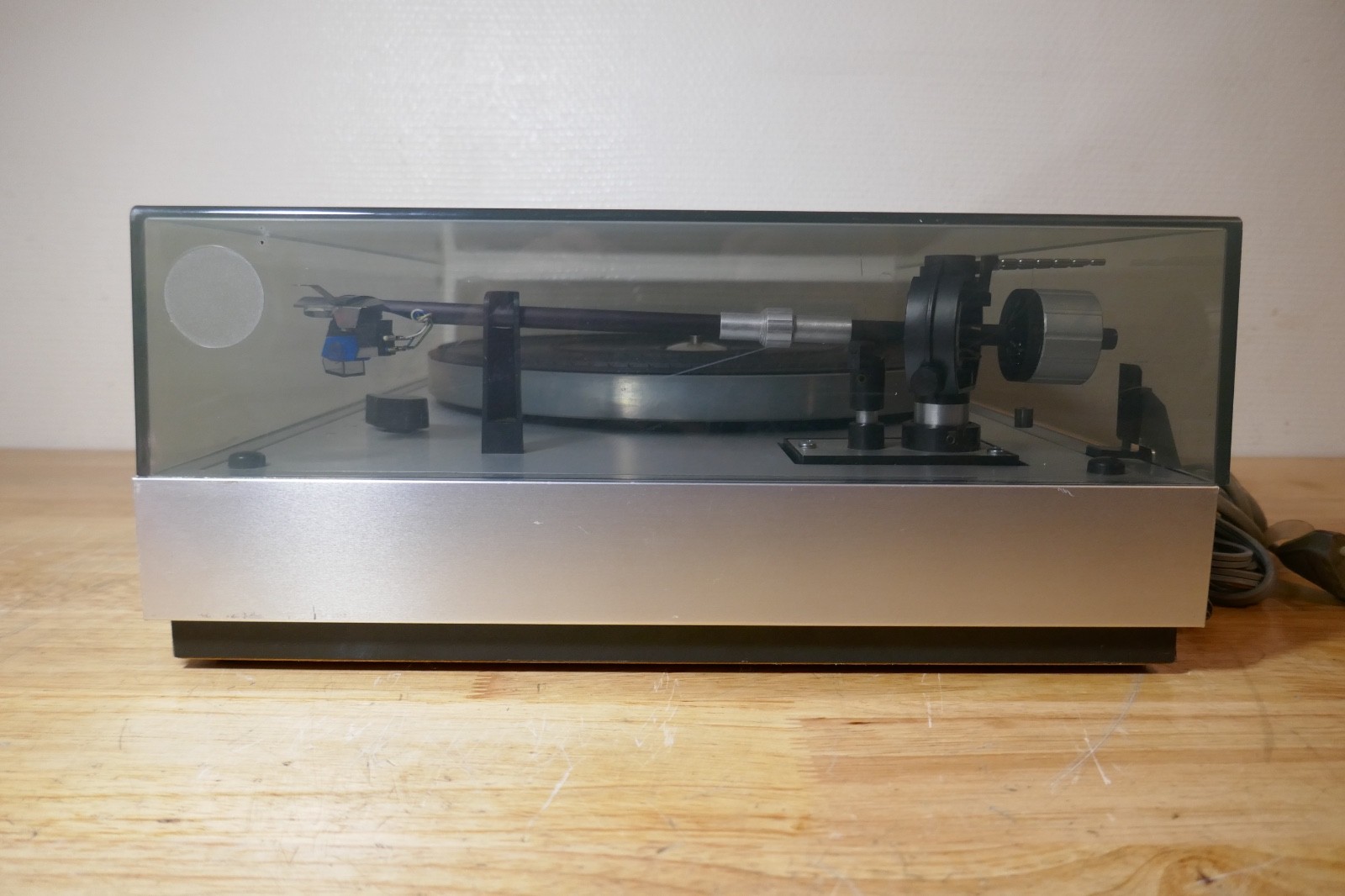 platine vinyle turntable Thorens td 166 mkII vintage occasion