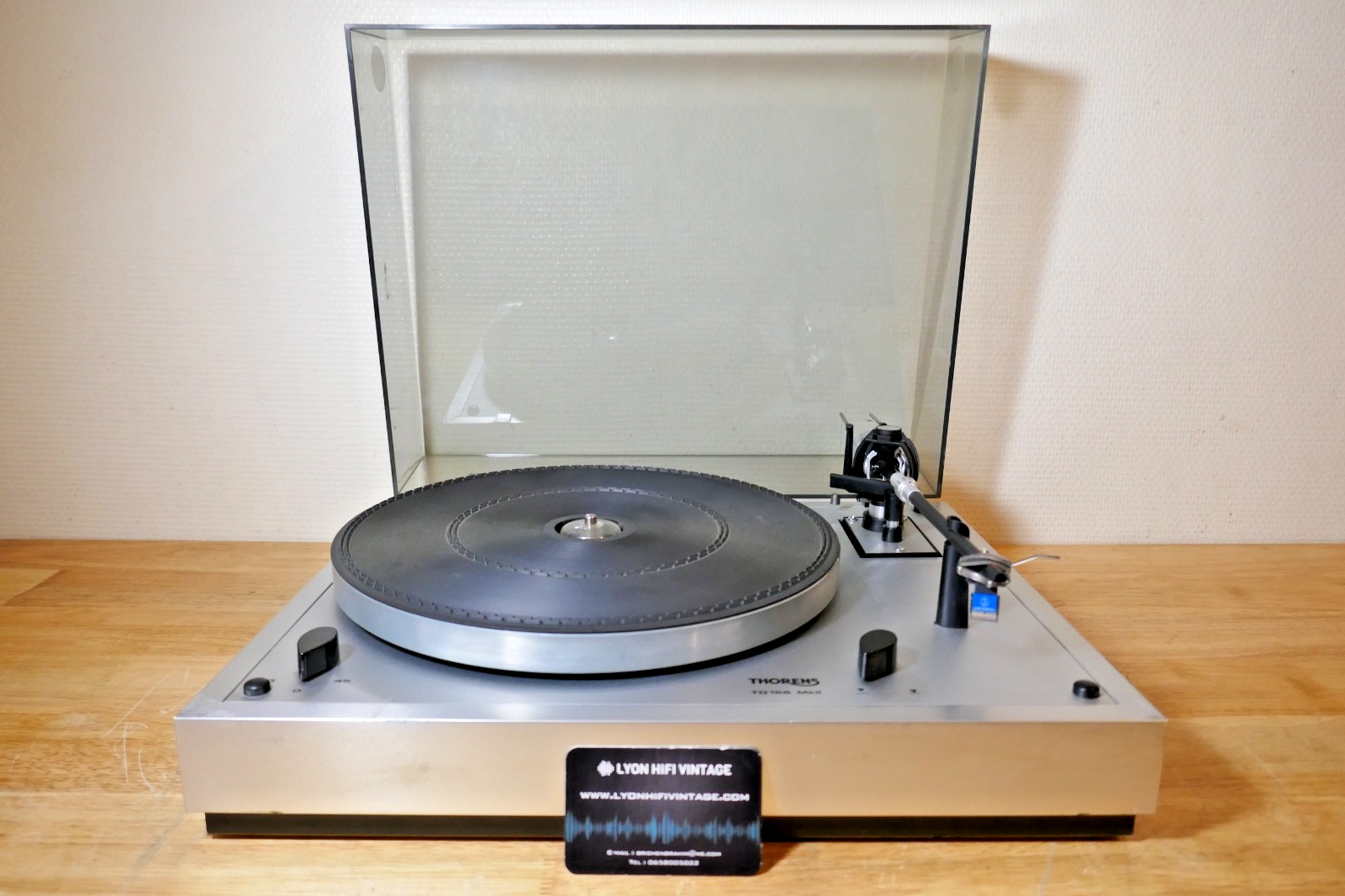 platine vinyle turntable Thorens td 166 mkII vintage occasion