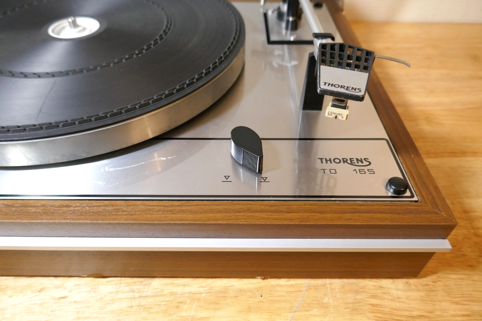 platine vinyle turntable Thorens td 165 vintage occasion