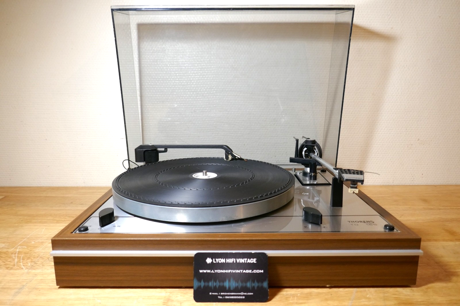 platine vinyle turntable Thorens td 165 vintage occasion