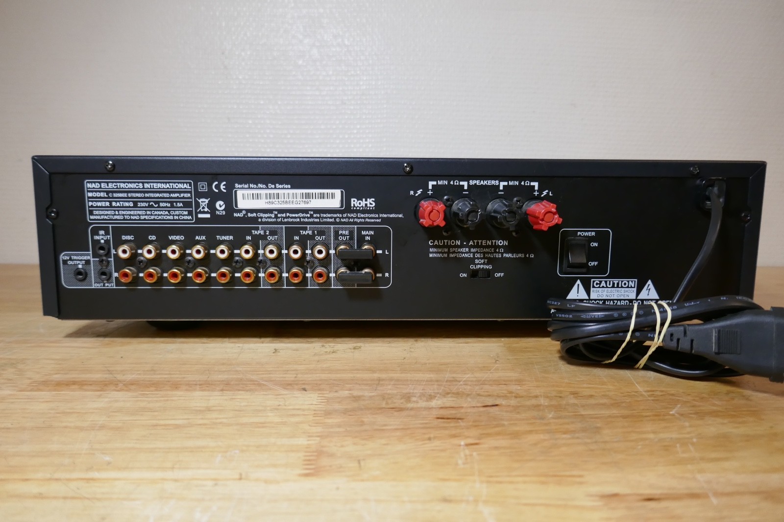 amplificateur amplifier NAD C325BEE vintage occasion