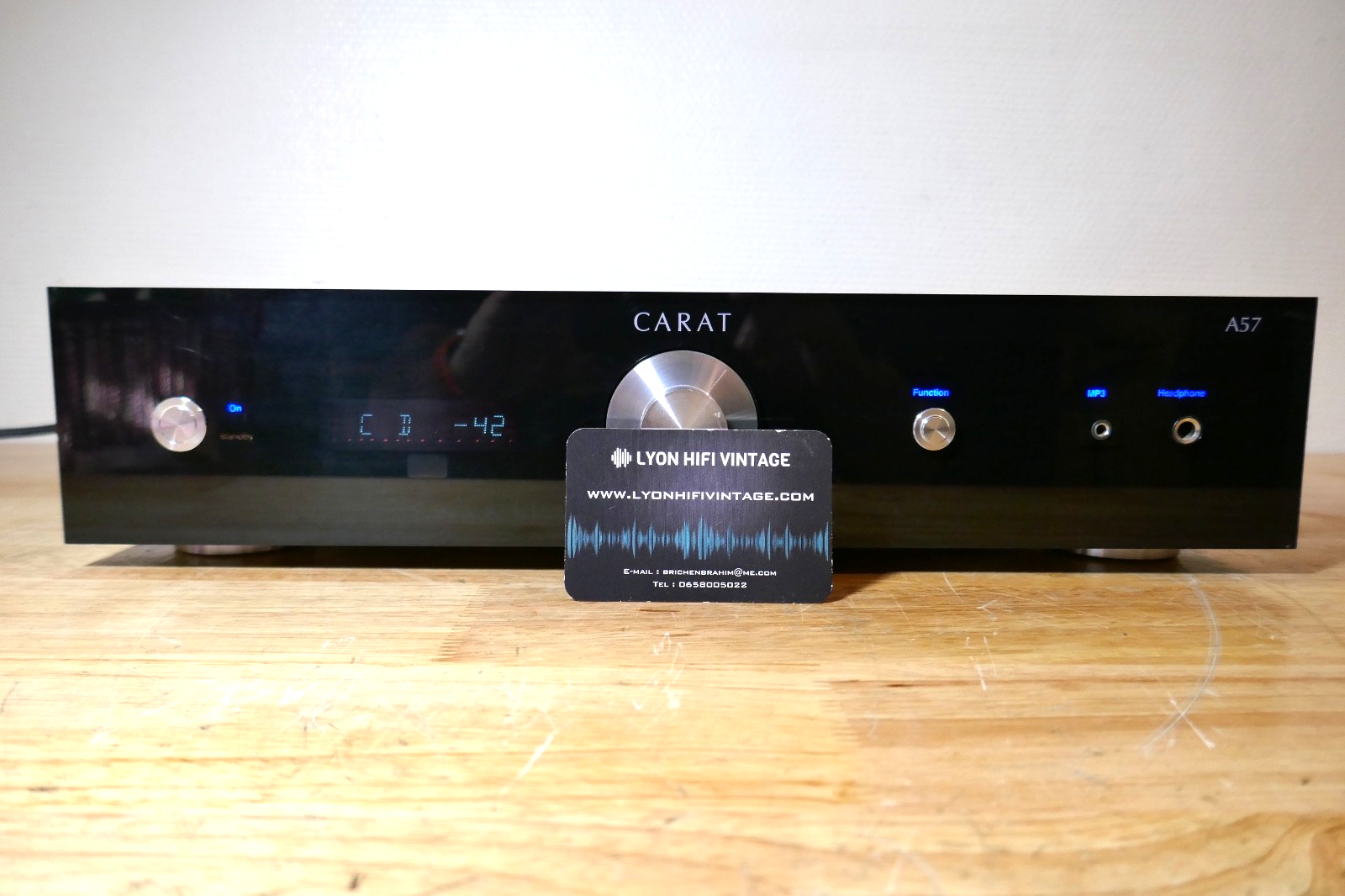 amplificateur amplifier Carat A57 MK2 vintage occasion
