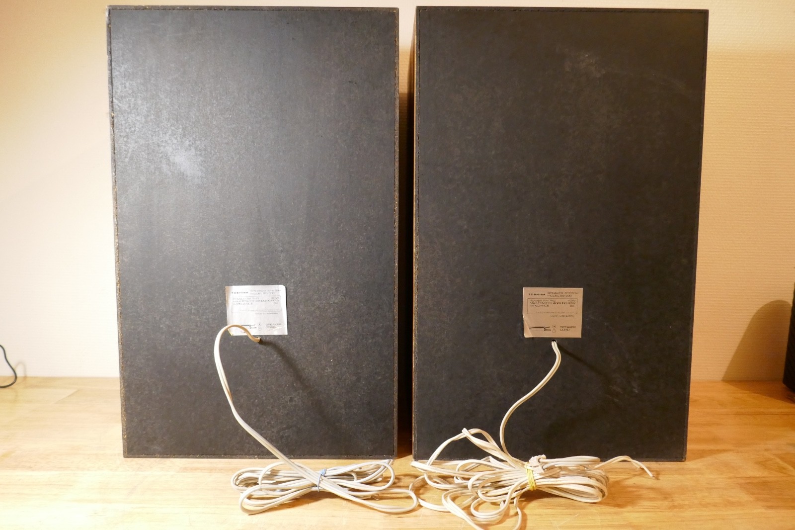 Enceintes Speakers Toshiba ss-330 Vintage Occasion
