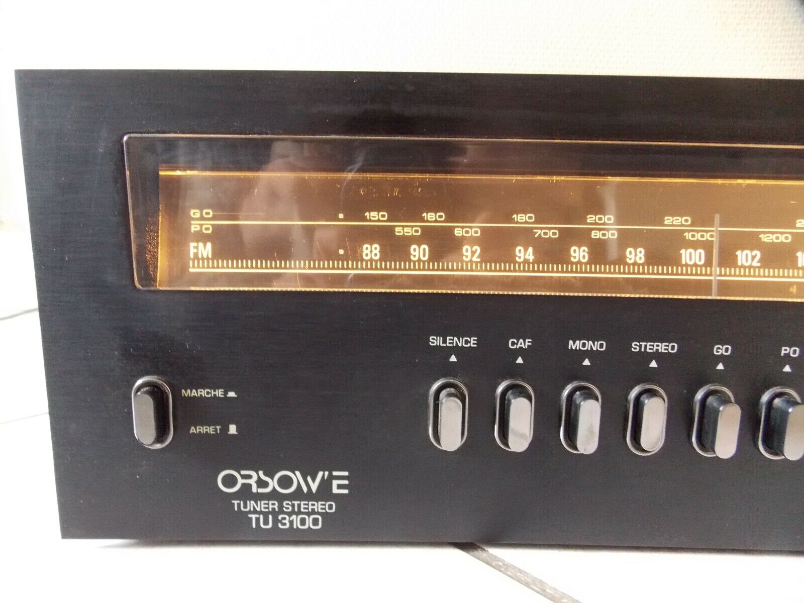 tuner radio orsowe TU3100 vintage occasion