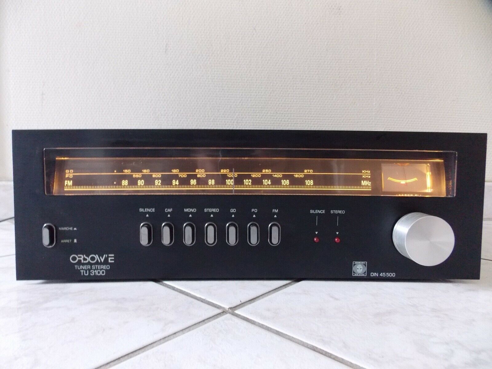 tuner radio orsow'e TU3100 vintage occasion