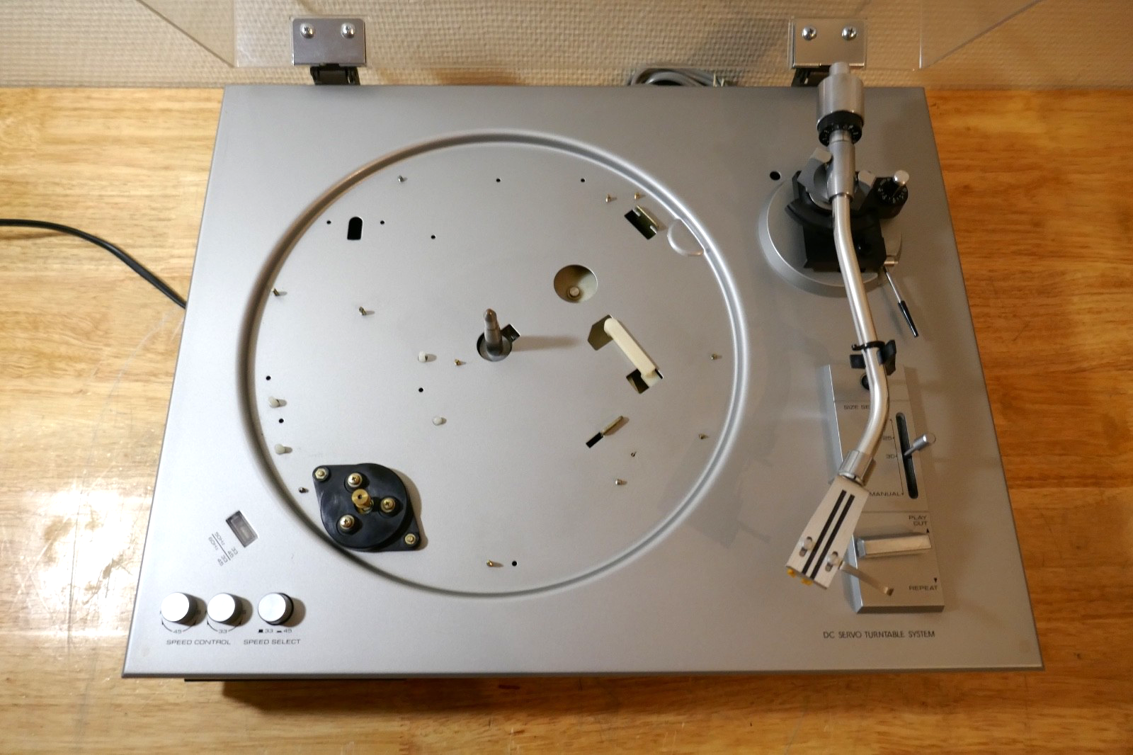 platine vinyle turntable toshiba sr-f330 vintage occasion