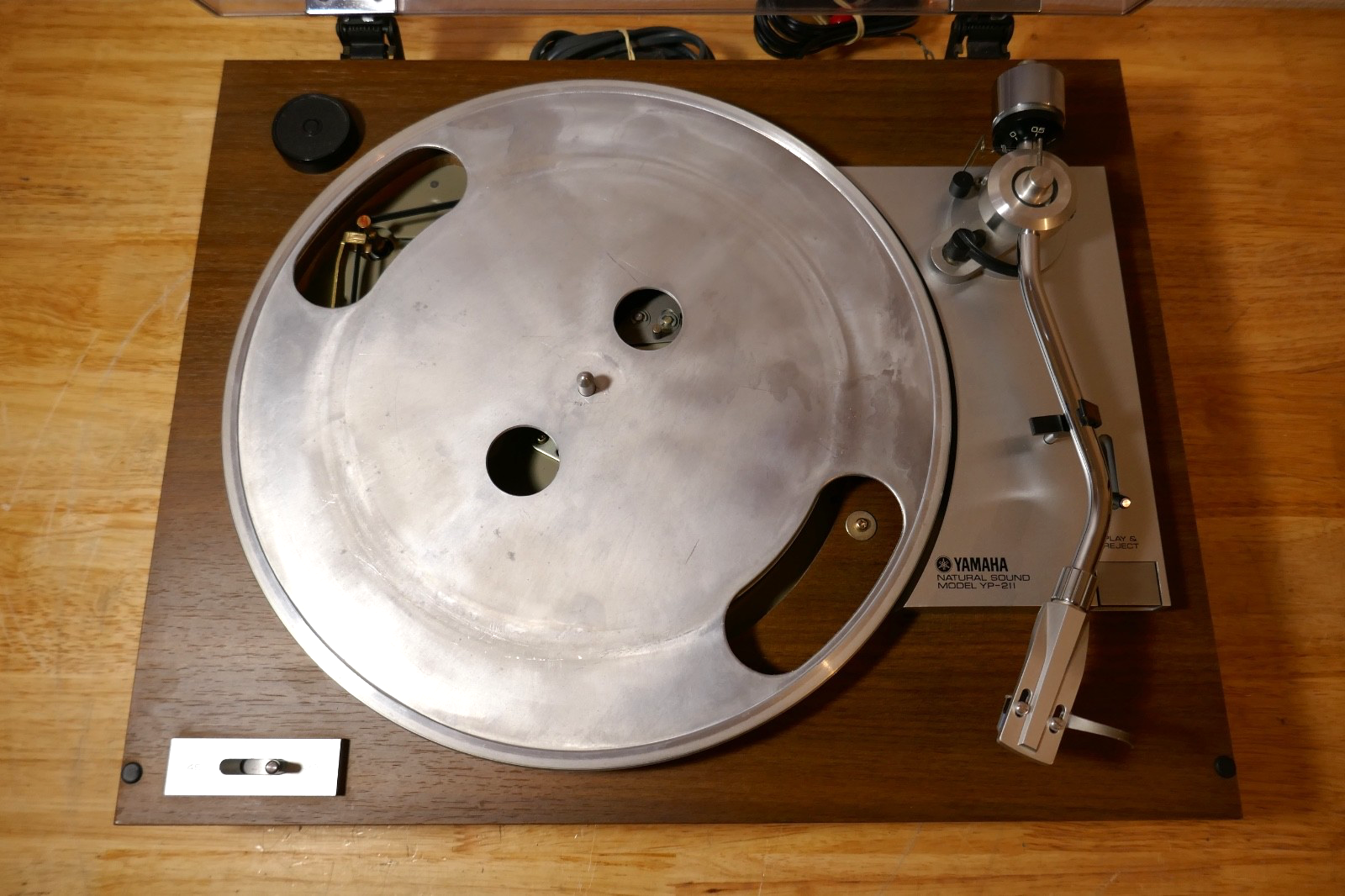 platine vinyle turntable yamaha yp-211 vintage occasion