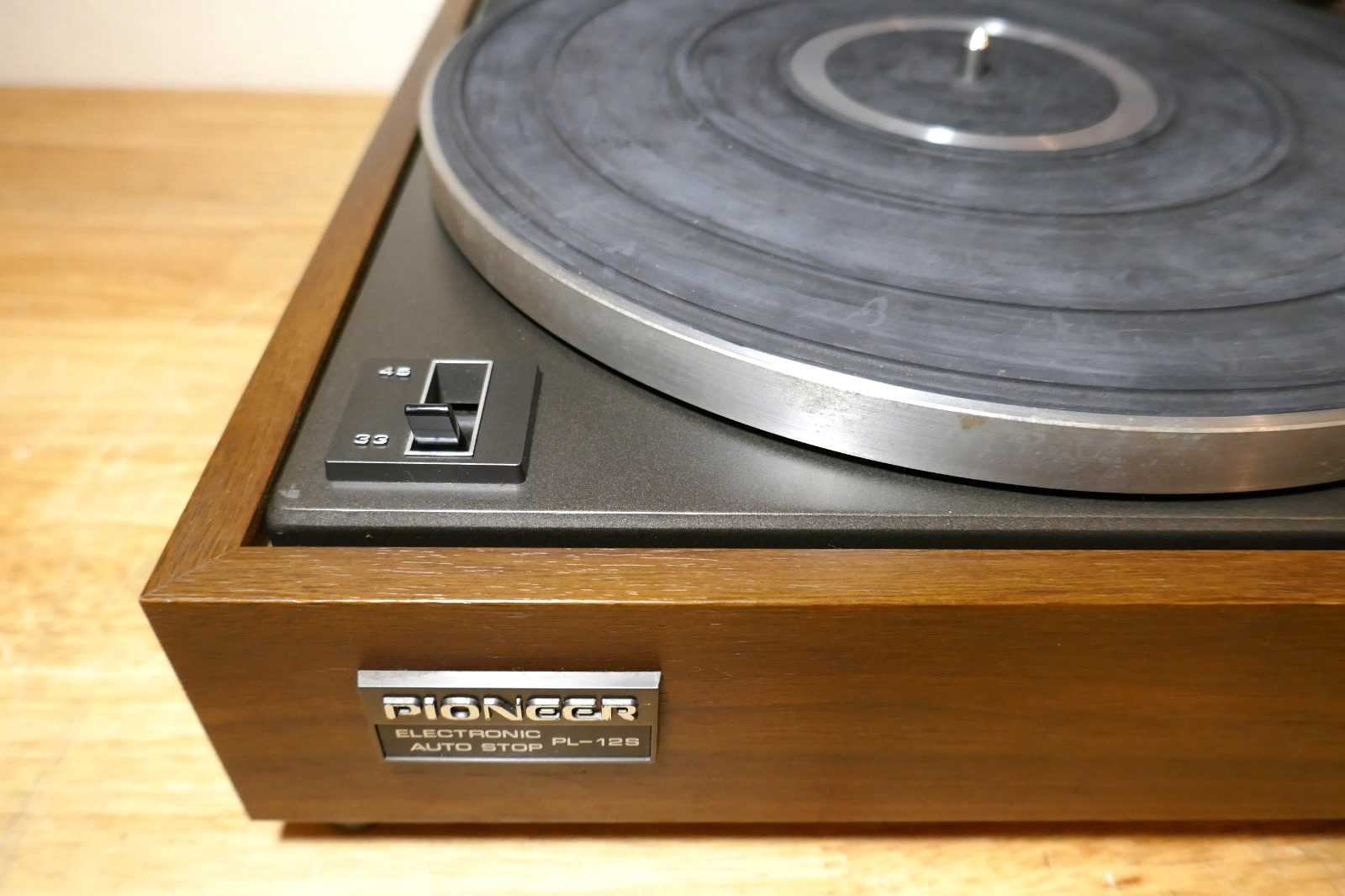 platine vinyle turntable pioneer pl-12s vintage occasion