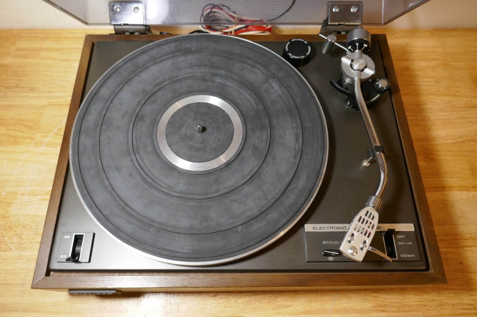 platine vinyle turntable pioneer pl-12s vintage occasion