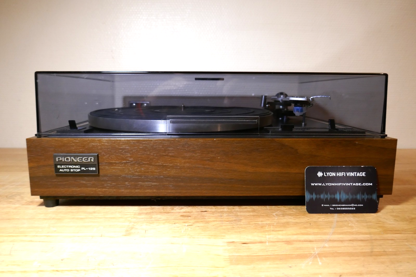platine vinyle turntable pioneer pl-12s vintage occasion