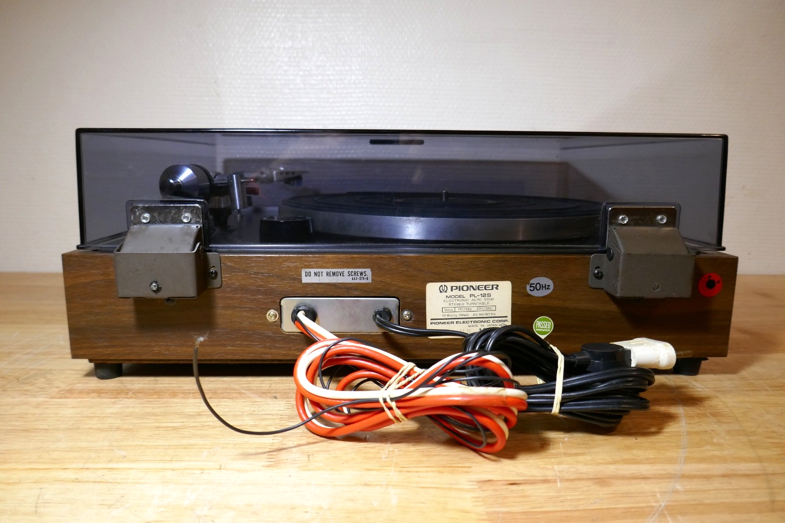 platine vinyle turntable pioneer pl-12s vintage occasion