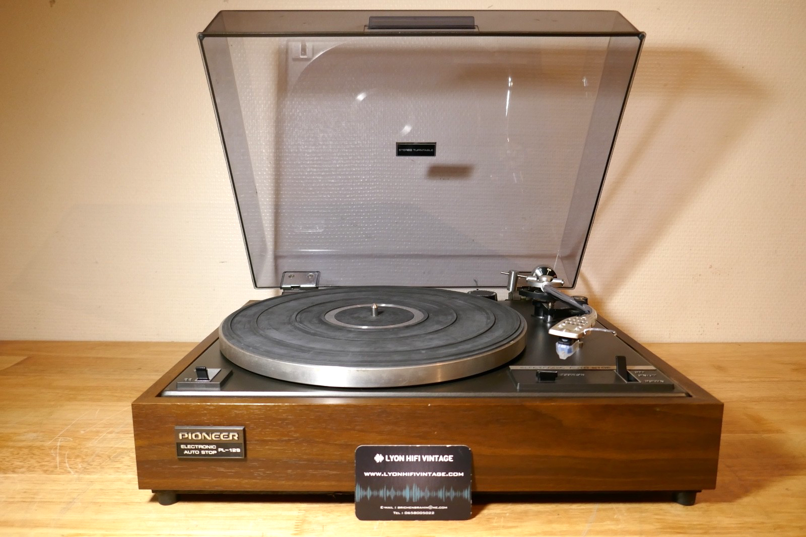 platine vinyle turntable pioneer pl-12s vintage occasion