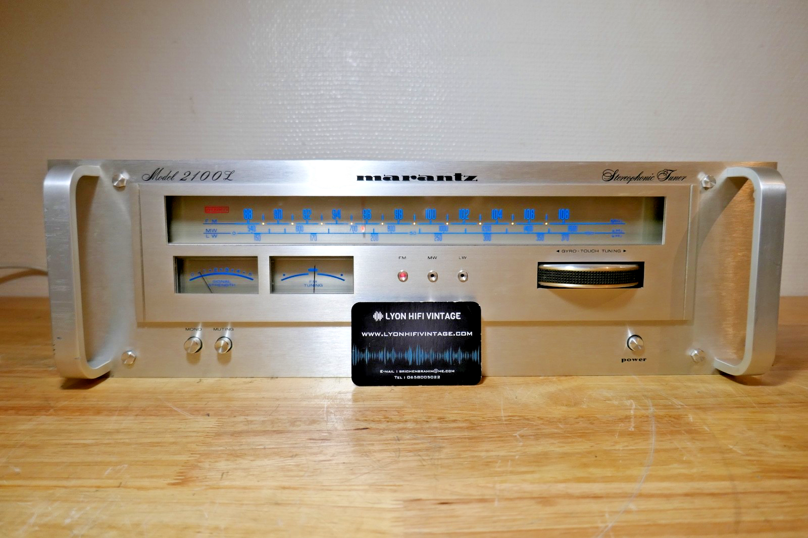 Tuner radio marantz 2100L vintage occasion