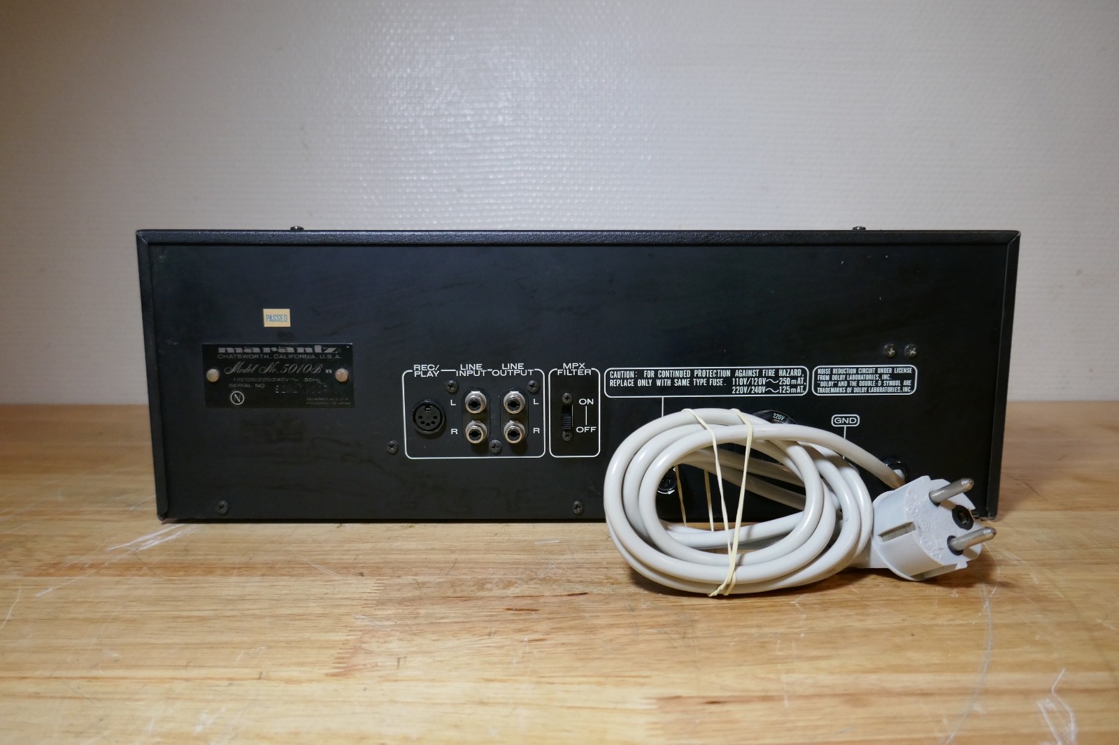 lecteur cassette tape recorder marantz 5010B vintage occasion