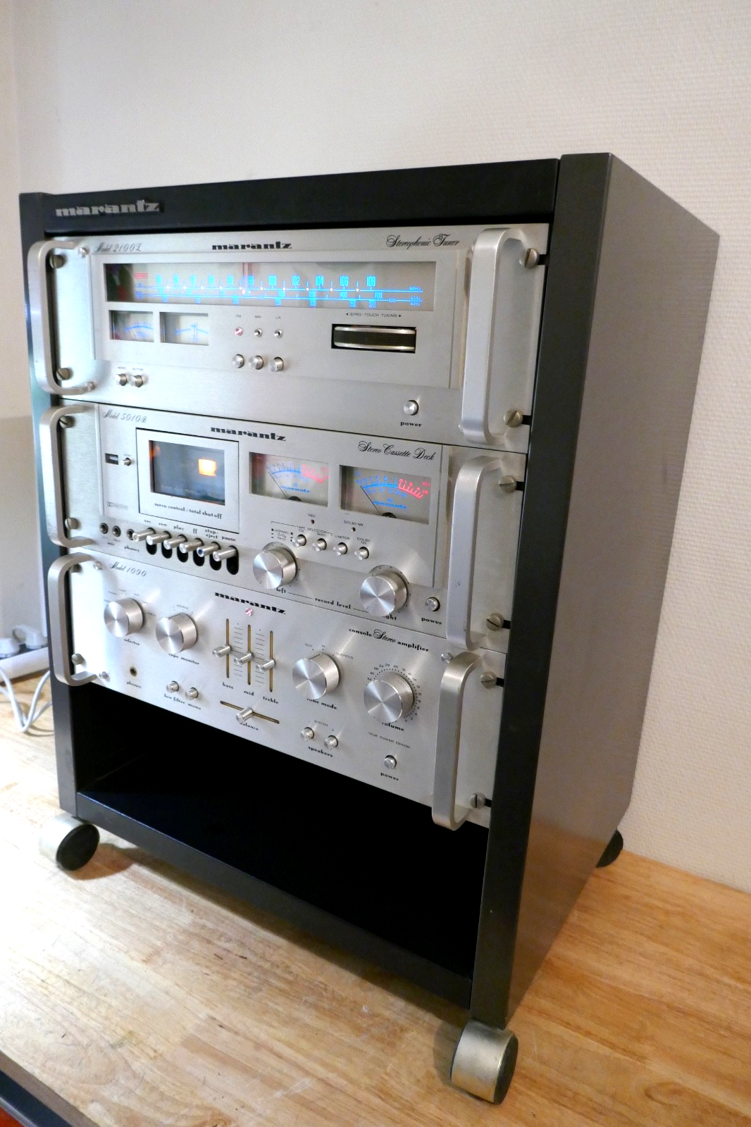chaine hifi set up Marantz 1090 2100L 5010B vintage occasion