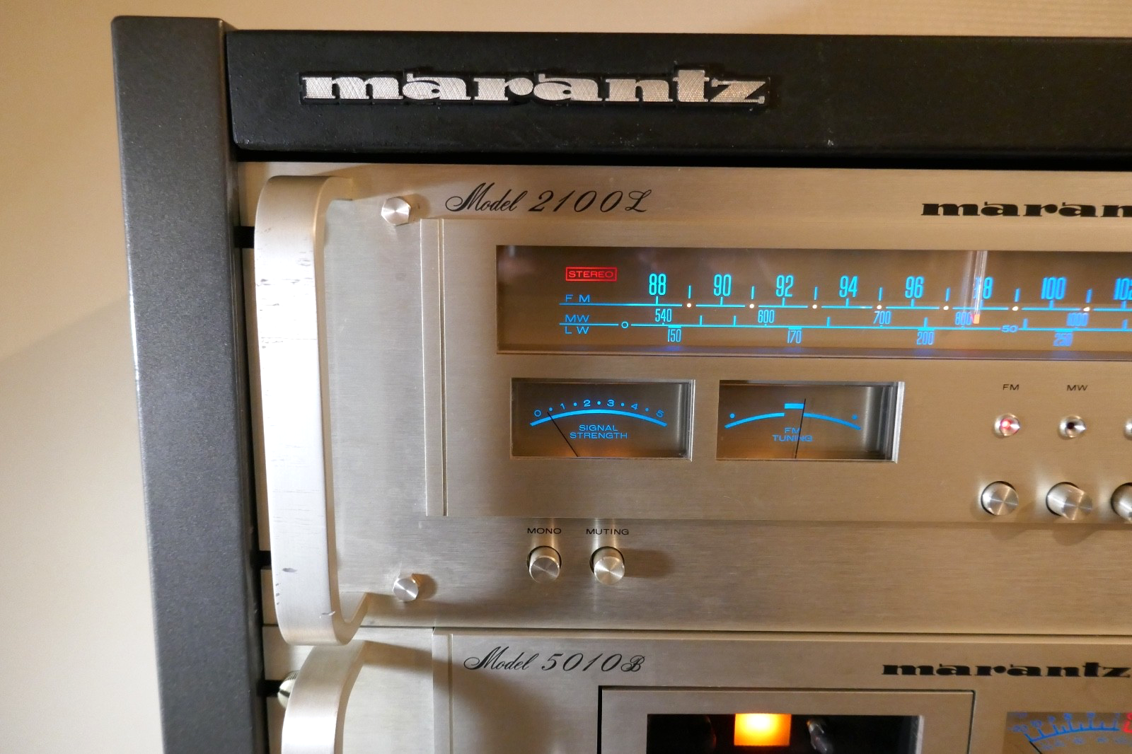 chaine hifi set up Marantz 1090 2100L 5010B vintage occasion