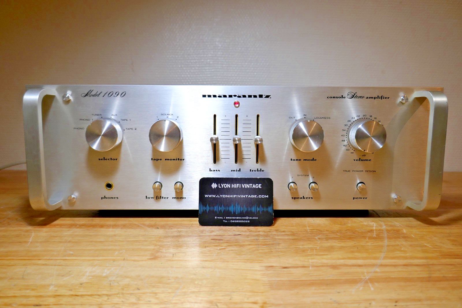 chaine hifi set up Marantz 1090 2100L 5010B vintage occasion