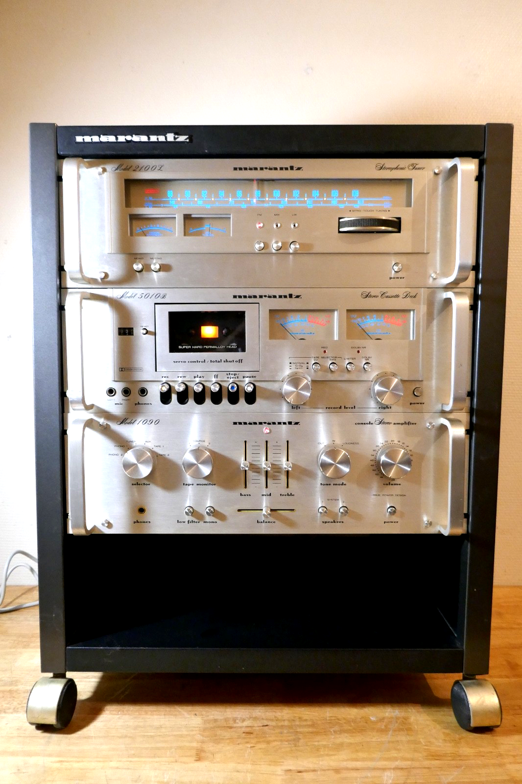 chaine hifi set up Marantz 1090 2100L 5010B vintage occasion
