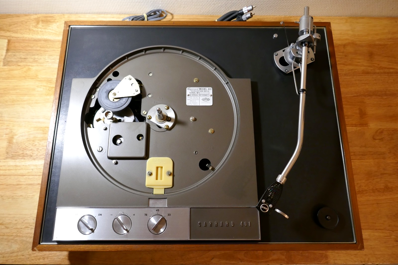 platine vinyle turntable garrard 401 sme 3012 vintage occasion