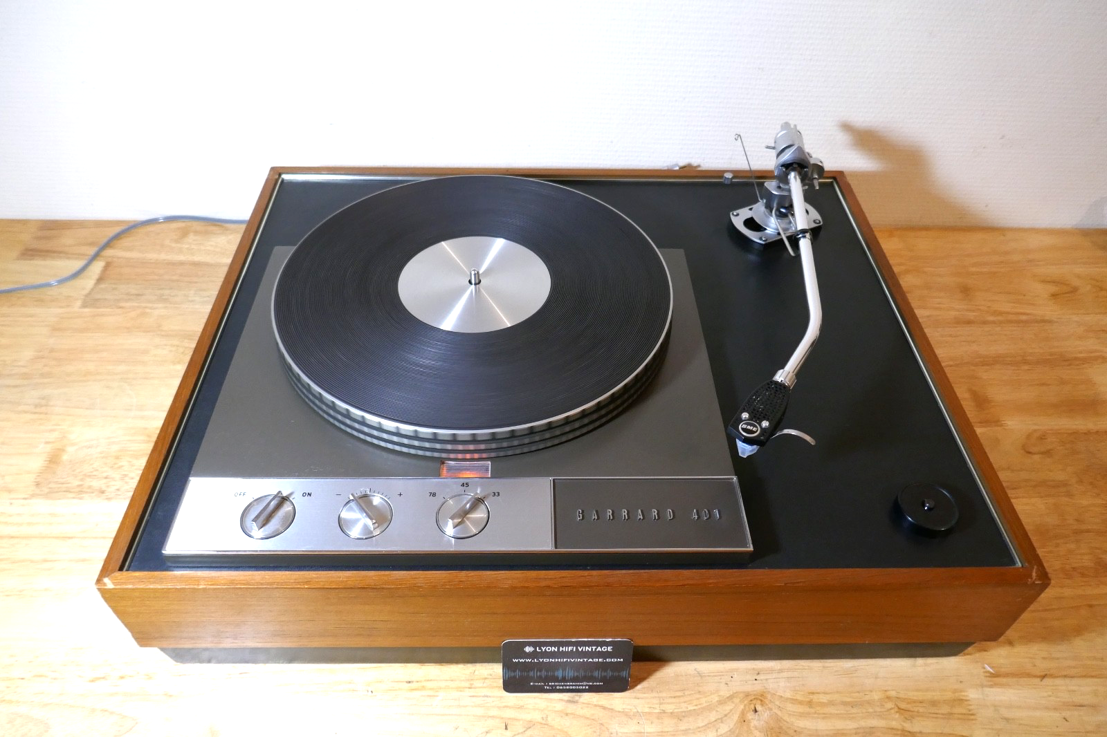 platine vinyle turntable garrard 401 sme 3012 vintage occasion