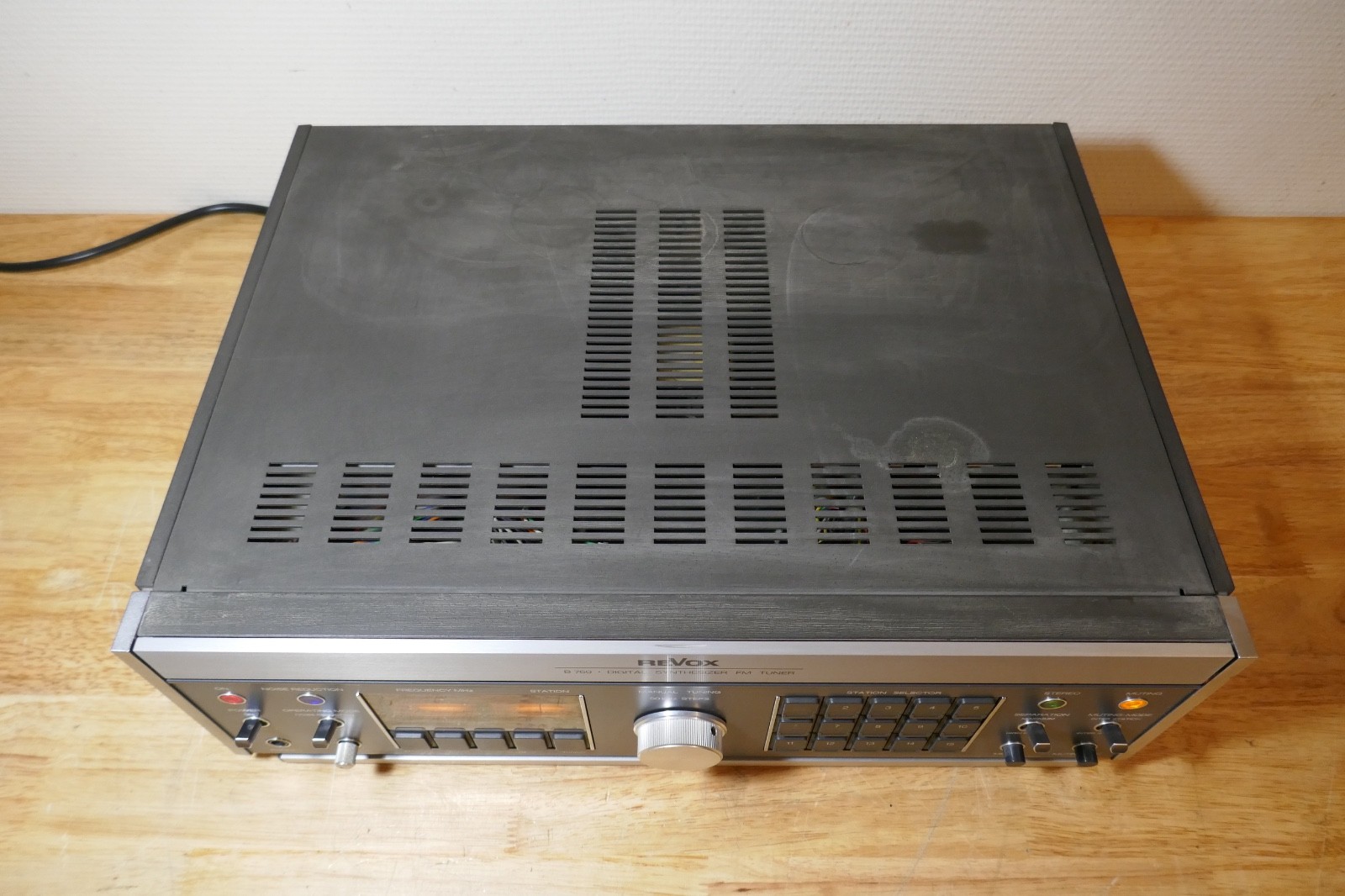 tuner radio revox b 760 vintage occasion