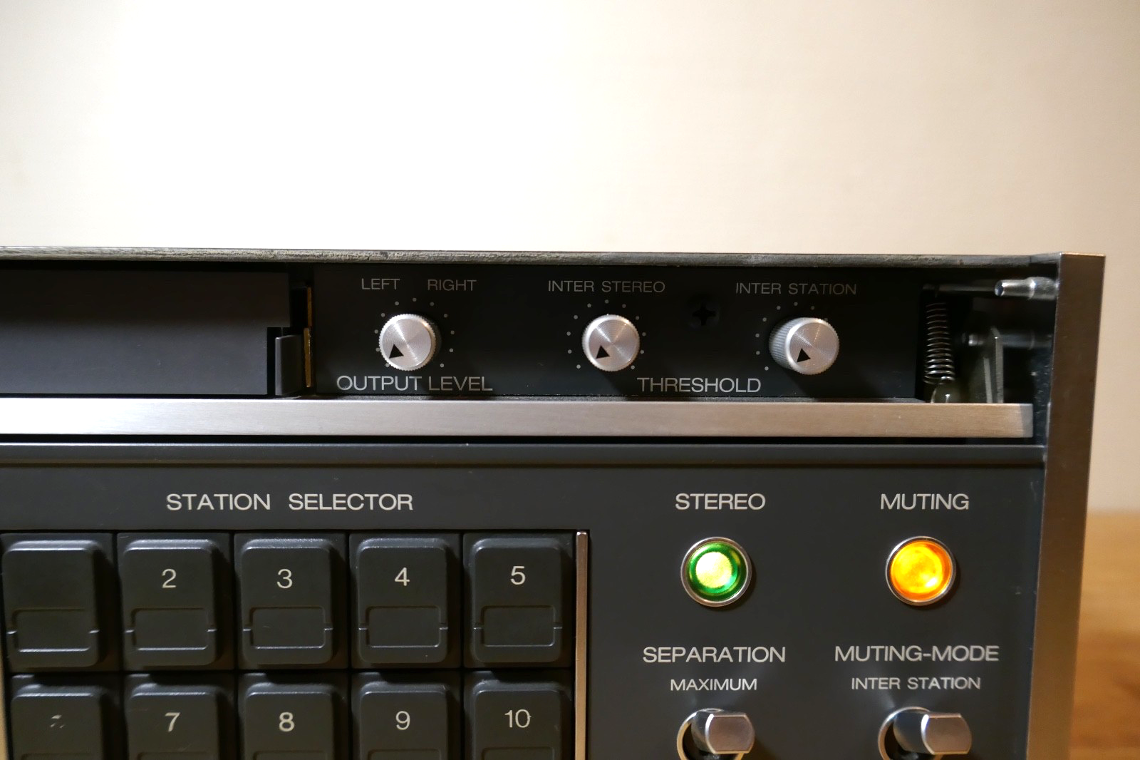 tuner radio revox b 760 vintage occasion