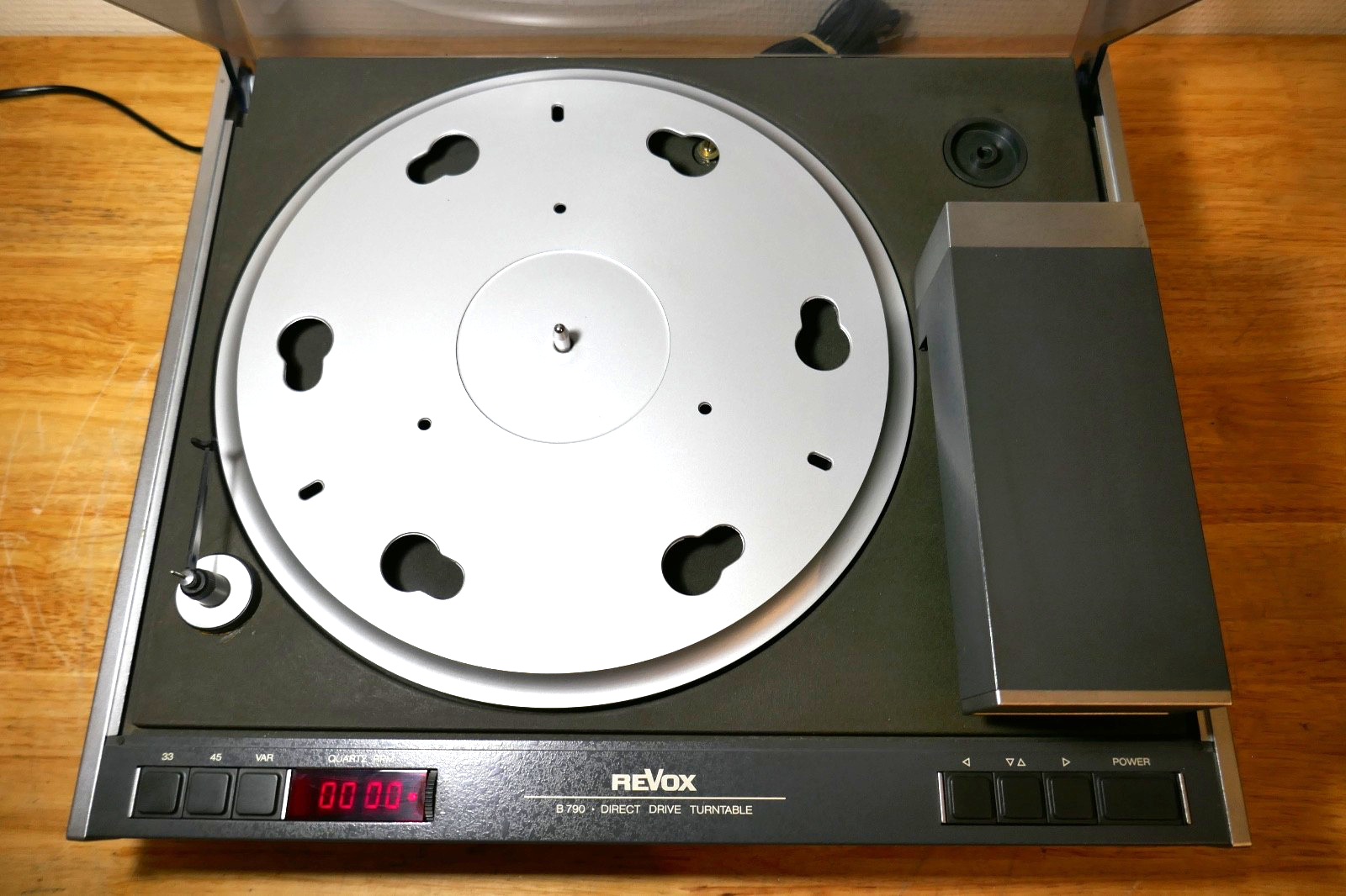platine vinyle turntable revox B 790 vintage occasion
