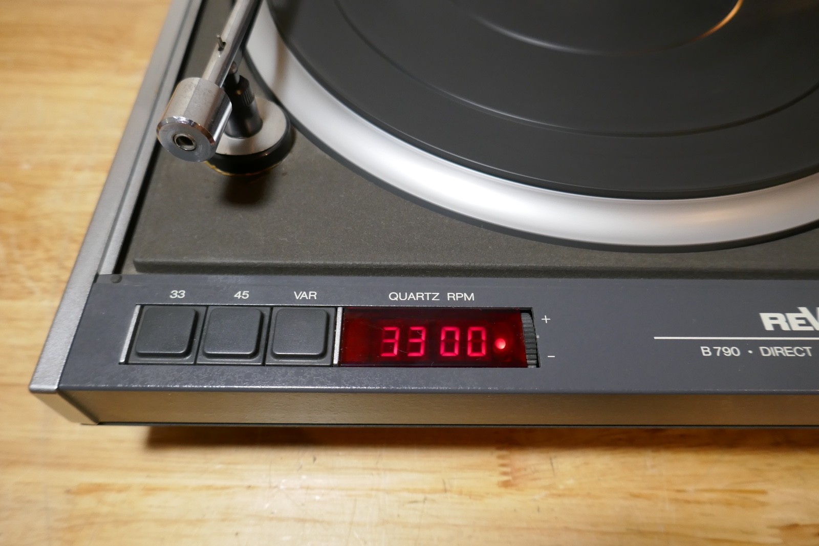 platine vinyle turntable revox B 790 vintage occasion