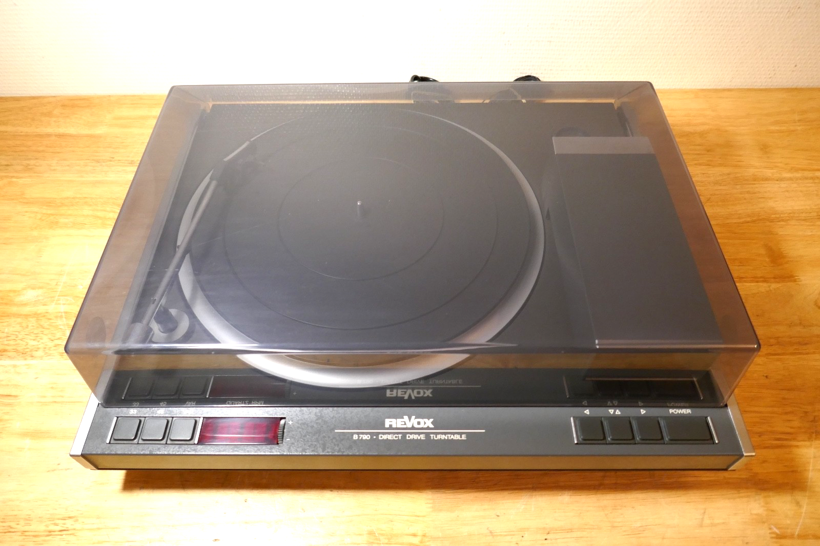 platine vinyle turntable revox B 790 vintage occasion