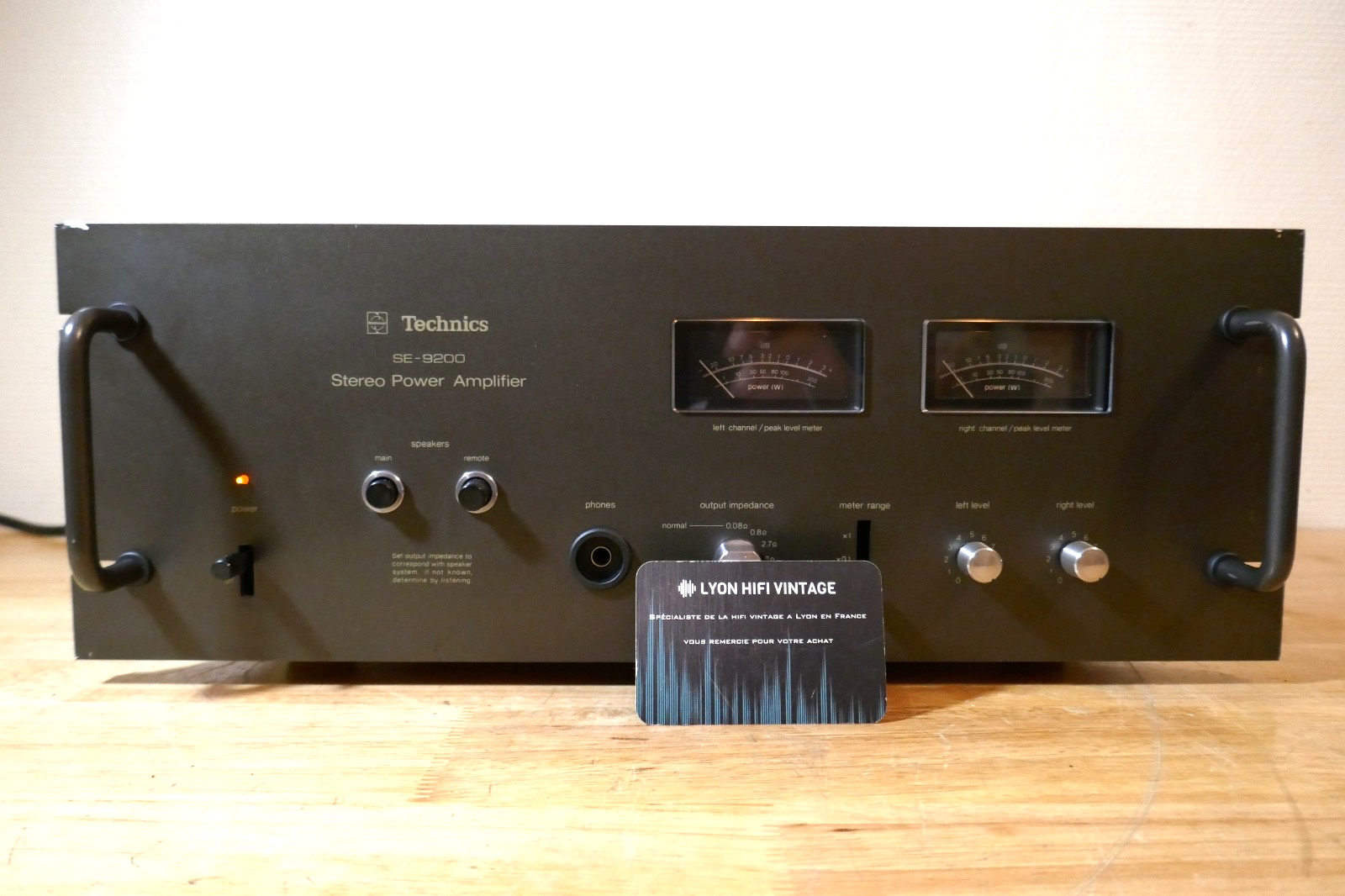 amplificateur amplifier technics SU-9200 SE-9200 vintage occasion