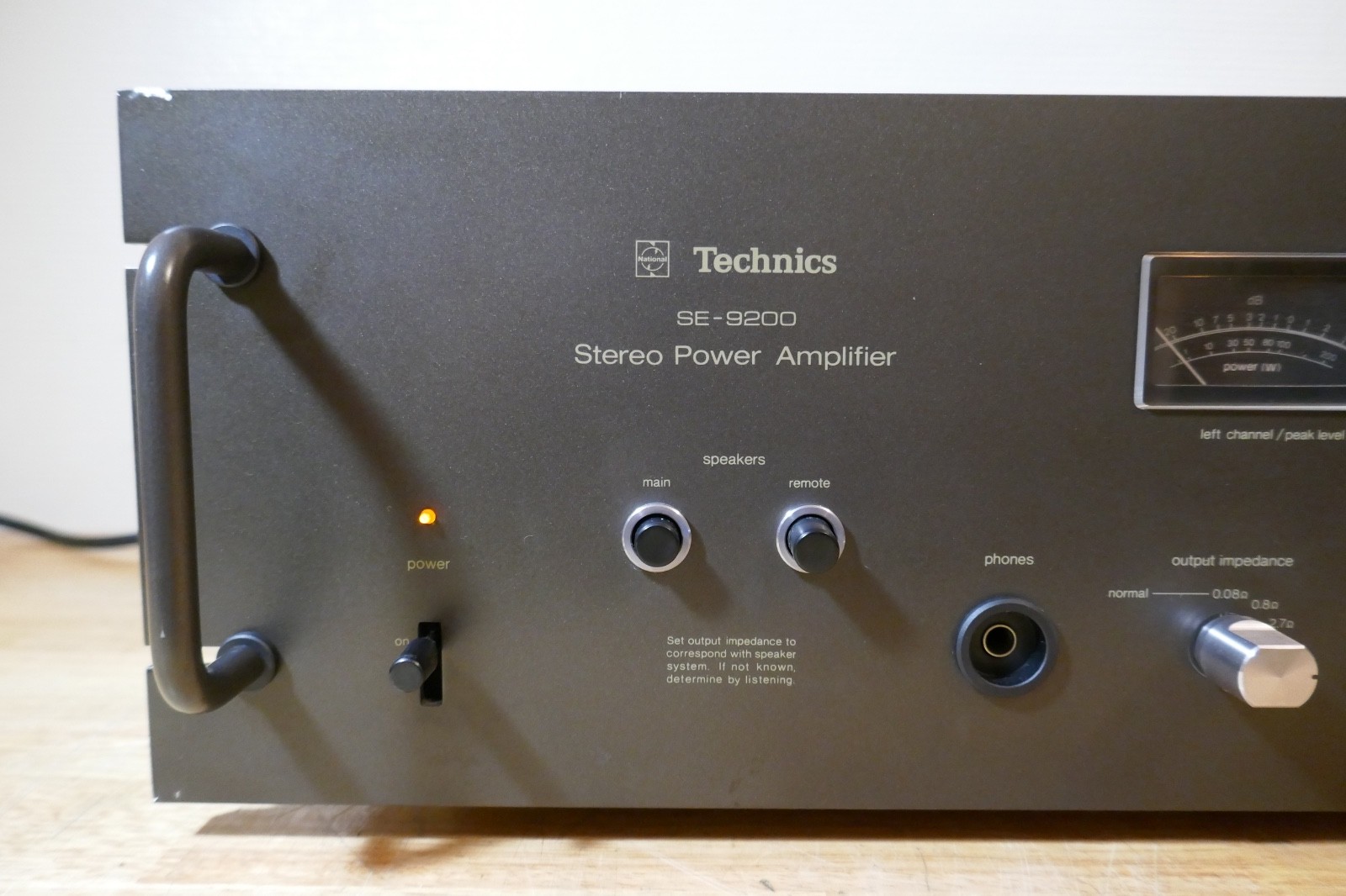amplificateur amplifier technics SU-9200 SE-9200 vintage occasion
