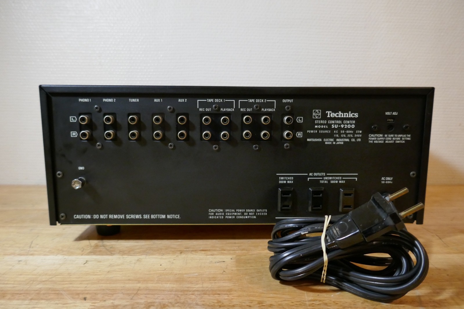 amplificateur amplifier technics SU-9200 SE-9200 vintage occasion