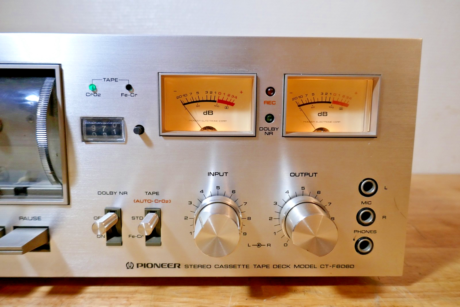 lecteur cassette tape deck pioneer CT-F6060 vintage occasion