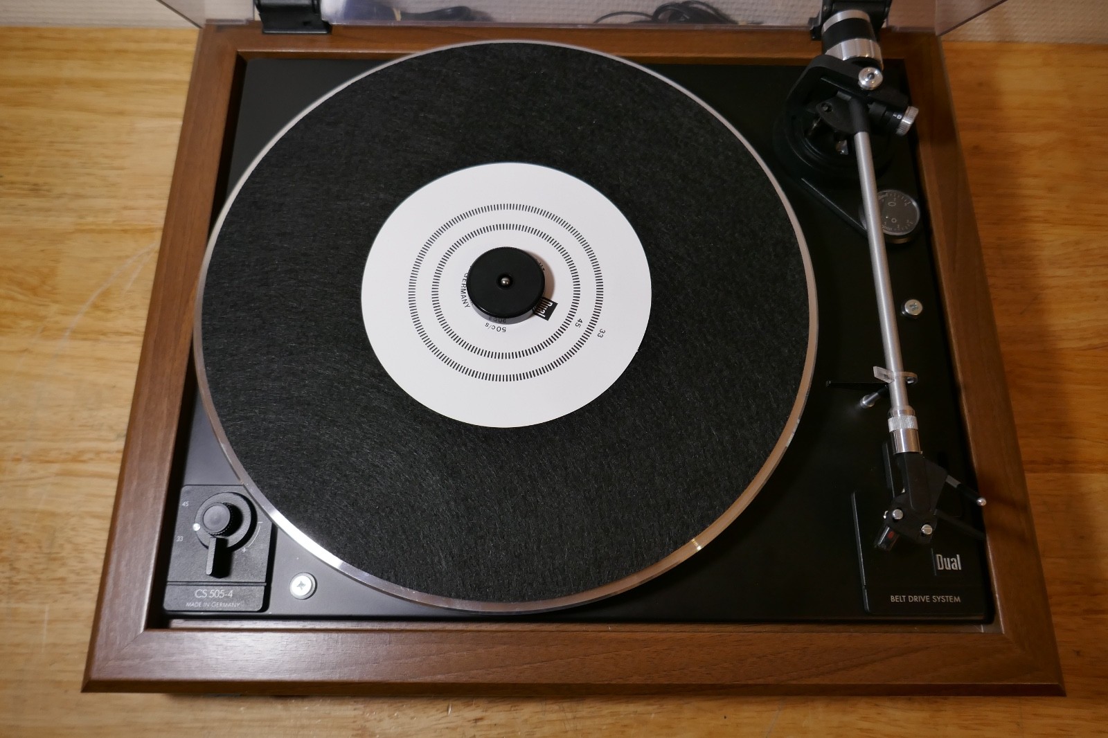 platine vinyle turntable dual CS 505-4 neuve